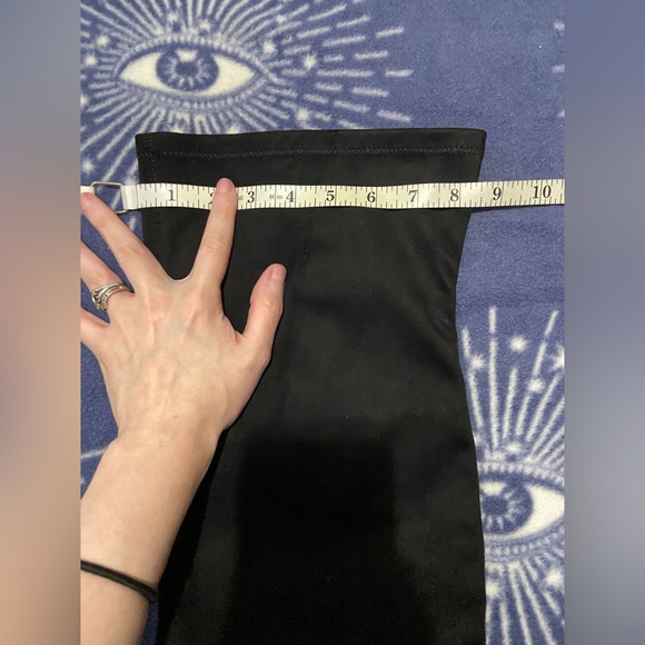 Mix no 6 over the knee black Effie chunky boot sz 9 suede like platform tall - Picture 10 of 14